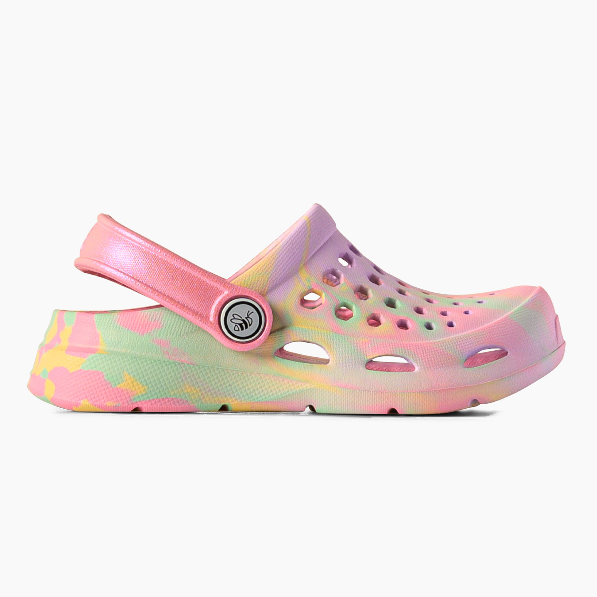 Kid's Active Clog Marbled Ombre Pink