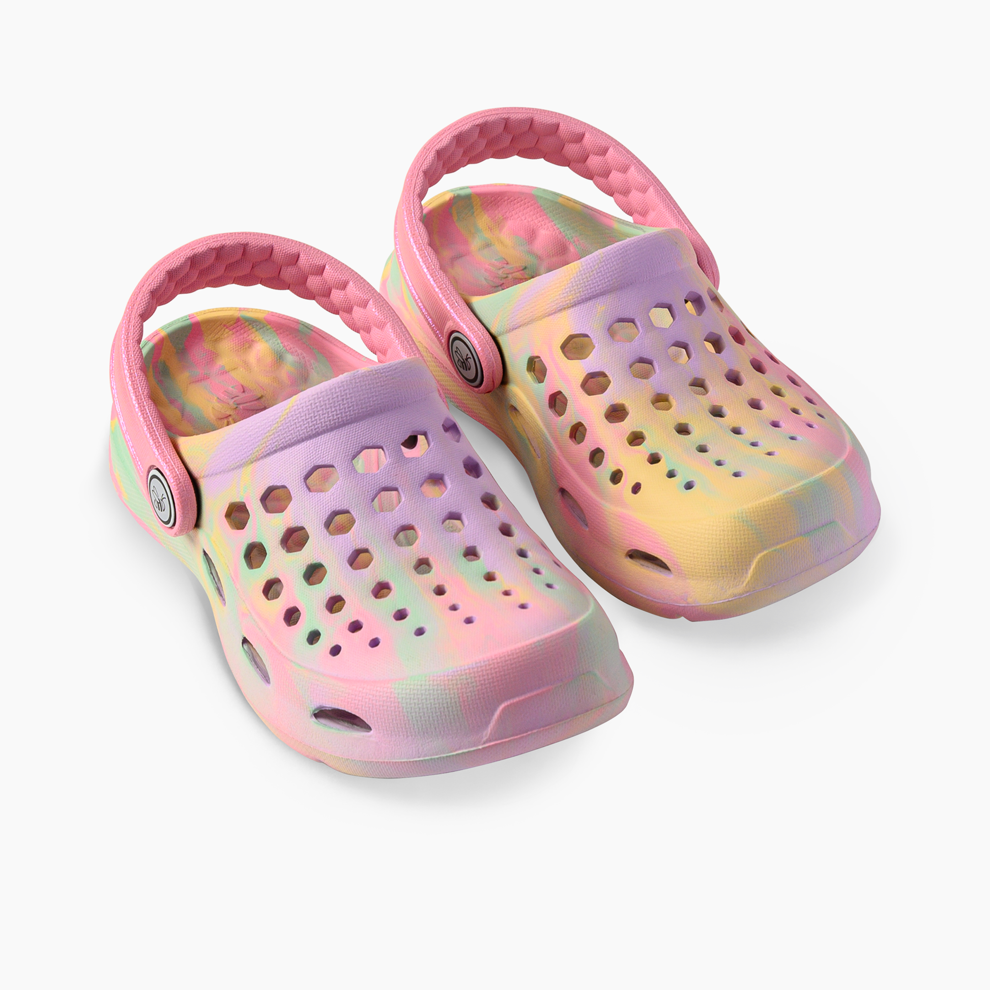Kid's Active Clog Marbled Ombre Pink