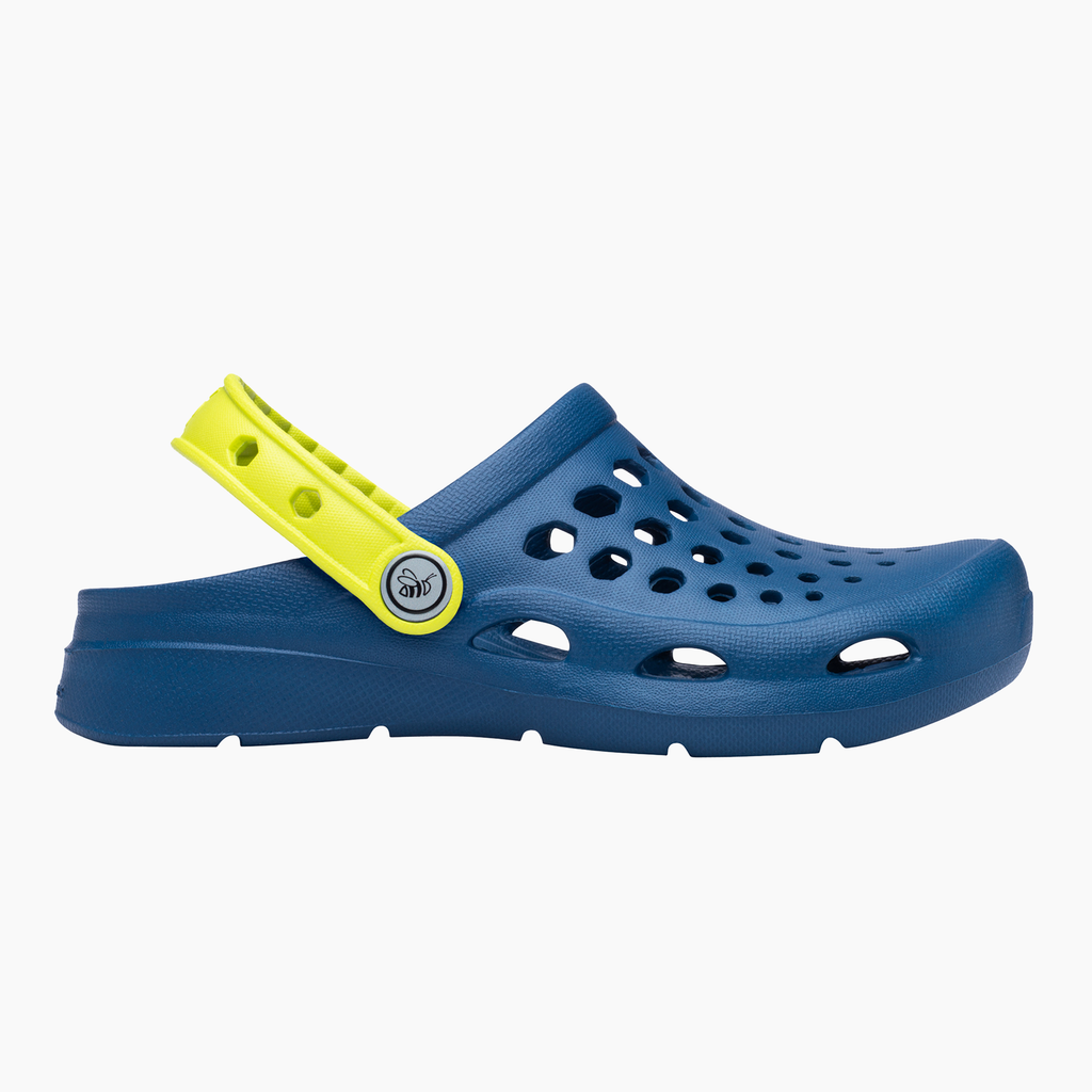 Kid's Active Clog - Navy/Citrus