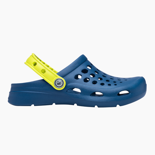 Kid's Active Clog - Navy/Citrus