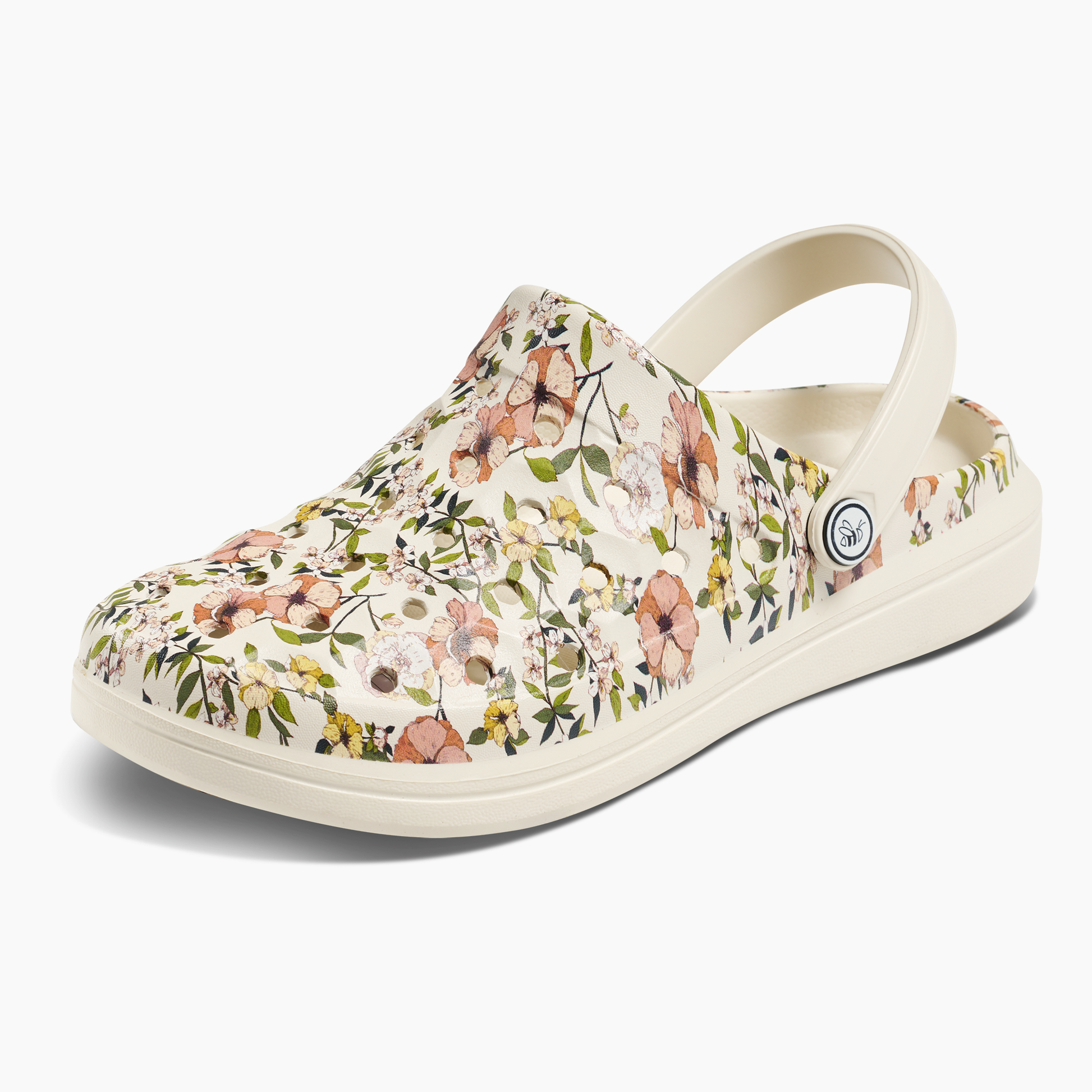 Varsity Clog - Bone-Summer Floral
