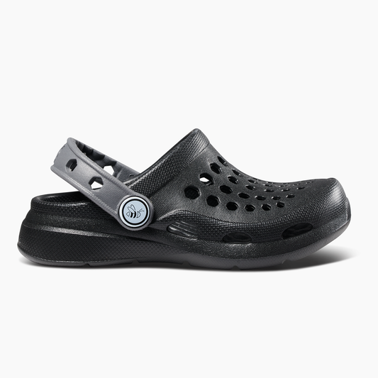 Kid's Active Clog - Black/Charcoal