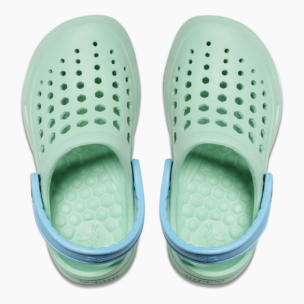 Kid's Active Clog - Hyper Mint/Capri