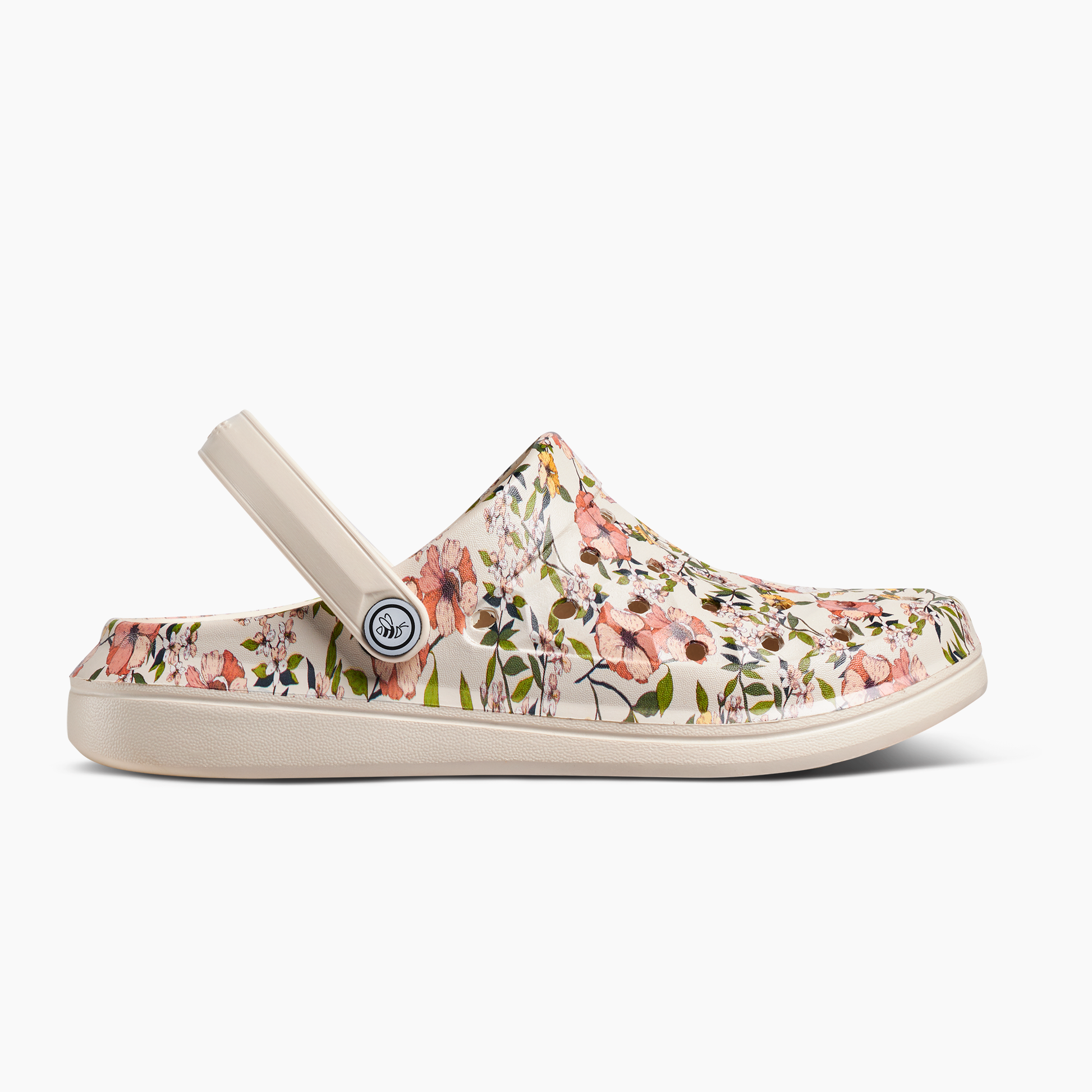 Varsity Clog - Bone-Summer Floral
