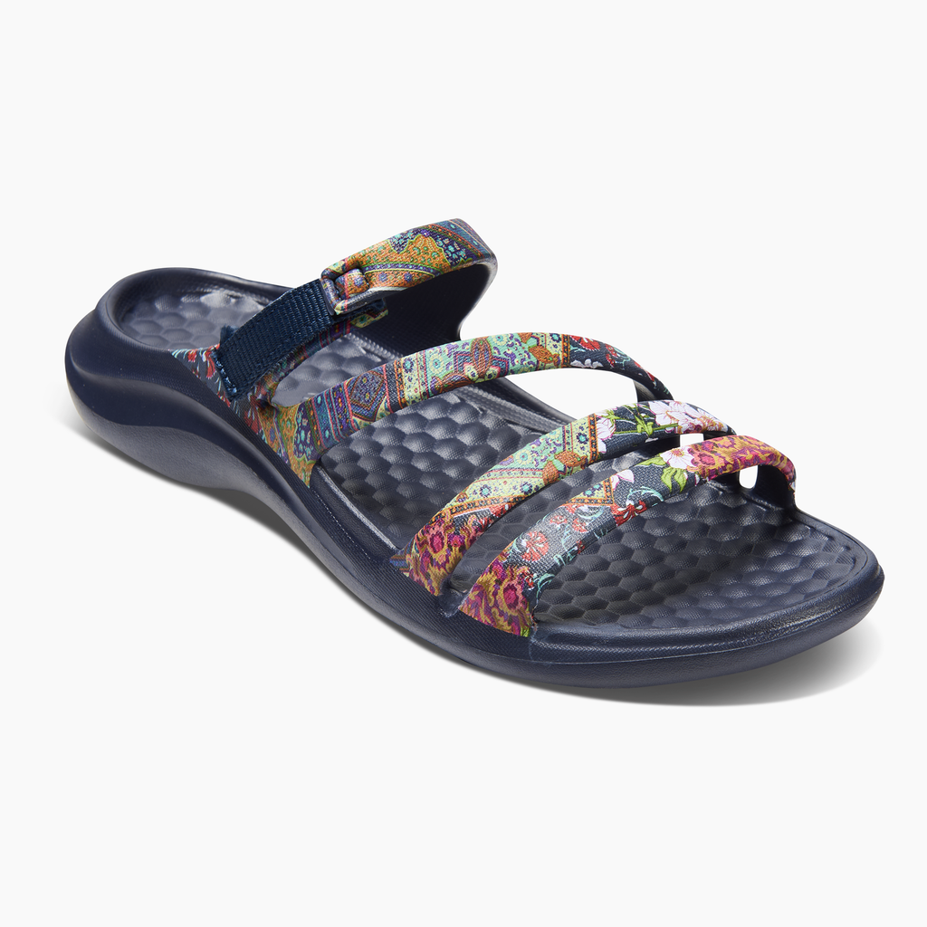 Women's Lakeshore Sandal - Graphic Geometric Mandala