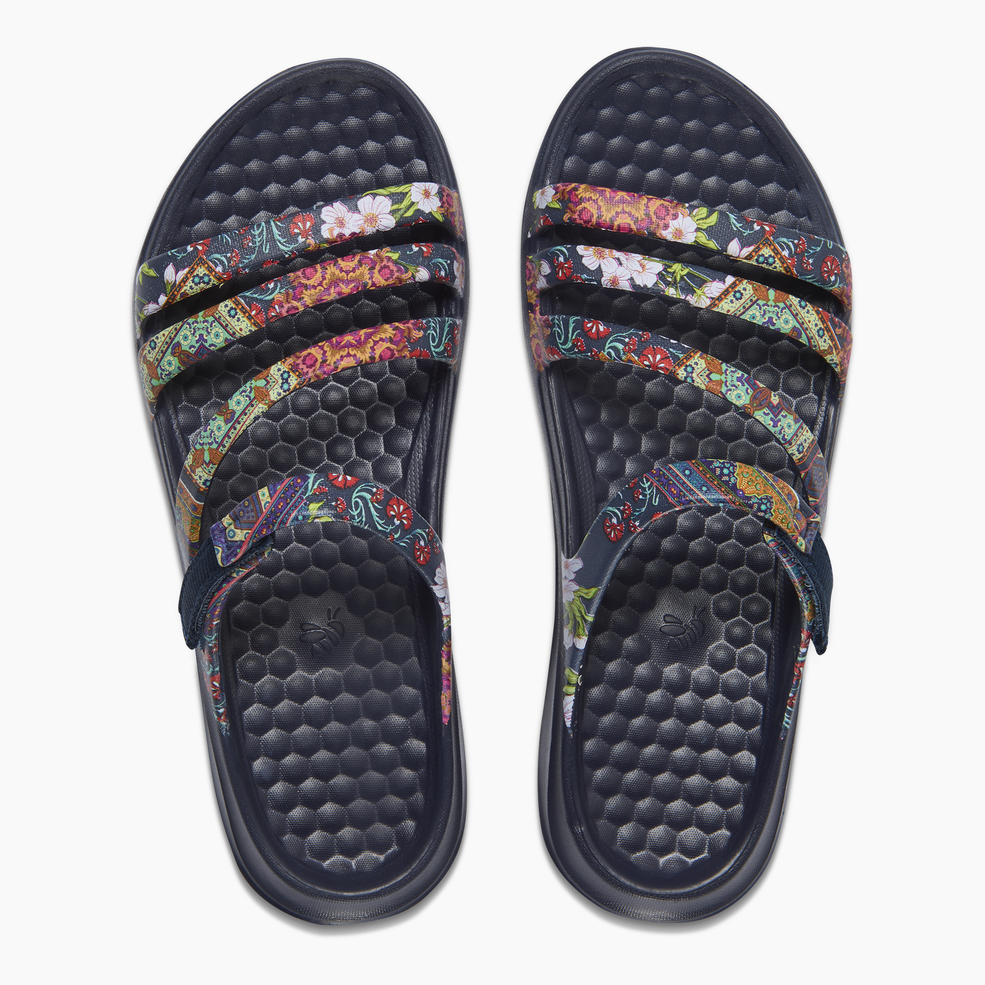Women's Lakeshore Sandal - Graphic Geometric Mandala